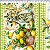 Tecido Tricoline Digital Barrado Limão, 50cm x 1,50mt - Imagem 2