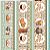 Tricoline Digital Barrado Confeitaria, 100%Alg 50cm x 1,50mt - Imagem 1