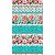 Tricoline Barrado Flower Love 01 Cris Poletto, 50cm x 1,50mt - Imagem 2