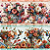 Tricoline Digital Barrado Flores na Lata, 55cm x 1,50mt - Imagem 1