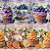Tricoline Digital Barrado Cupcake, 100% Alg. 55cm x 1,50mt - Imagem 1
