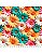 Tricoline Digital 3D Floral Lorena 100% Alg. 50cm x 1,50mt - Imagem 1