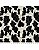Tricoline Digital 3D Animal Print Vaca Preto (50cm x 1,50mt) - Imagem 1