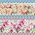 Tricoline Digital Barrado Floral Esplendor, 50cm x 1,50mt - Imagem 2