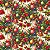 Tricoline Digital Natal Bolas e Sinos 100%Alg. 50cm x 1,50mt - Imagem 1