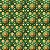 Tricoline Digital Floco de Neve Fundo Verde, 50cm x 1,50mt - Imagem 1