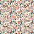 Tricoline Digital Floral Camélias e Tulipas, 50cm x 1,50mt - Imagem 1