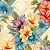 Tricoline Digital Vitral 1, 100%Algodão, 50cm x 1,50mt - Imagem 1