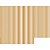 Cotton Linen Listrado Mostarda 80%Alg 20%Linho 50cm x 1,52mt - Imagem 1