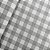 Cotton Linen Xadrez G Cinza 80%Alg. 20% Linho, 50cm x 1,52mt - Imagem 1