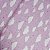 Tecido Tricoline Nuvens Rosa, 100% Algodão, 50cm x 1,50mt - Imagem 1