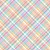 Tricoline Digital Xadrez Candy 05, 100% Algodão 50cm x 1,50m - Imagem 1