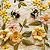 Tricoline Digital Natureza Abelhas Creme, 50cm x 1,50mt - Imagem 1
