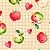Tricoline Digital Frutinhas Maça, 100% Alg., 50cm x 1,50mt - Imagem 1