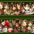 Tricoline Digital Barrado Feliz Natal Verde, 55cm x 1,50mt - Imagem 2