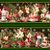 Tricoline Digital Barrado Feliz Natal Verde, 55cm x 1,50mt - Imagem 3