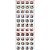 Tecido Tricoline Barrado Cachorrinhos 100%Alg. 54cm x 1,50mt - Imagem 1
