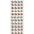 Tecido Tricoline Barrado Gatinhos, 100% Algod. 54cm x 1,50mt - Imagem 1