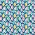 Tricoline Digital Garden 7, 100% Algodão, 50cm x 1,50mt - Imagem 1