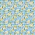 Tricoline Digital Flor Sol De Verão 4, 100%Alg 50cm x 1,50m - Imagem 1