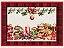 Tricoline Digital Jogo Americano Natal Vermelho 48cm x 1,50m - Imagem 2
