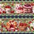 Tricoline Digital Barrado Cereja, 100% Alg., 55cm x 1,50mt - Imagem 1