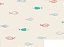 Cotton Linen Peixinhos 01, 80%Alg. 20%Linho, 50cm x 1,52mt - Imagem 1