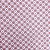 Tricoline Xadrez com Corações Rosa 100%Algodão 50cm x 1,50mt - Imagem 1