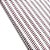 Tricoline Listrado Criativo Vermelho, 100%Alg. 50cm x 1,50mt - Imagem 1