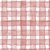 Tricoline Digital Xadrez Mesa Chic Rosê, 50cm x 1,50mt - Imagem 1