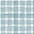 Tricoline Digital Xadrez Mesa Chic Azul, 50cm x 1,50mt - Imagem 1