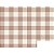 Cotton Linen Xadrez G Castor, 80%Alg 20%Lin, 50cm x 1,52mt - Imagem 1