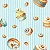 Tricoline Digital Sweeties 3, 100% Algodão 50cm x 1,50mt - Imagem 1