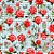 Tricoline Digital Floral Pétalas de Amor, 50cm x 1,50mt - Imagem 1