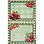 Tricoline Digital Jogo Americano Tomates, 50cm x 1,50mt - Imagem 1