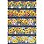 Tricoline Digital Barrado Girassol, 100%Algod. 50cm x 1,50mt - Imagem 1