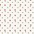 Tricoline Digital Mini Floral Delicadeza, 50cm x 1,50mt - Imagem 1
