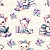 Tricoline Digital Pig Poá, 100% Algodão, 50cm x 1,50mt - Imagem 1