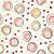 Tricoline Digital Floralice Dots, 100%Algodão, 50cm x 1,50mt - Imagem 1