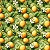 Tricoline Digital Frutas Patch Limões em Verde, 50cm x 1,50m - Imagem 1