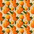 Tricoline Digital Frutas Patch Laranjas 100%Alg 50cm x 1,50m - Imagem 1
