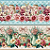Tricoline Digital Barrado Potes Florais, At. 5mt x 1,50mt - Imagem 2