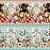 Tricoline Dig. Barrado Cachorrinhos Encantados, 55cm x 1,50m - Imagem 2
