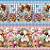 Tricoline Dig. Barrado Cachorrinhos Encantados, 50cm x 1,50m - Imagem 1