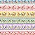 Tricoline Digital Barrado Pássaros, 100%Alg, 50cm x 1,50mt - Imagem 1