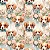 Tricoline Digital Cachorrinho 03, 100%Algodão, 50cm x 1,50mt - Imagem 1