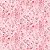 Tricoline Digital Floral Fundo Rosa, 100%Alg., 50cm x 1,50mt - Imagem 1