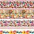 Tricoline Digital Barrado Perfumes, 100%Alg., 50cm x 1,50mt - Imagem 2
