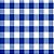 Tricoline Xadrez Plus Royal, 100% Algodão, 50cm x 1,50mt - Imagem 1