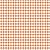 Tricoline Xadrez Peri G Terracota Claro 100%Alg 50cm x 1,50m - Imagem 1